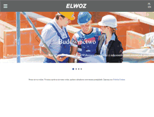 Tablet Screenshot of elwoz.pl